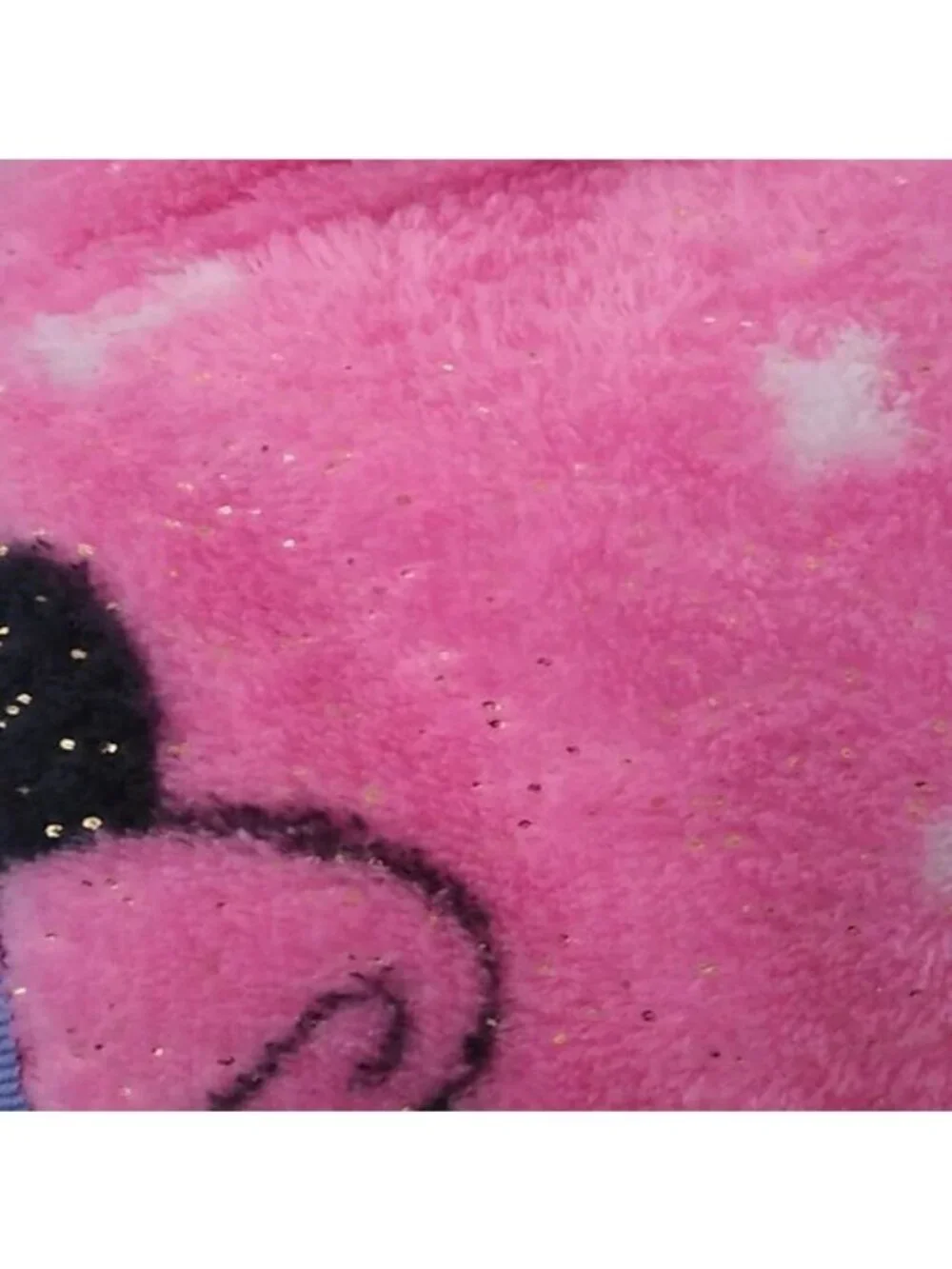 Disney Store Minnie Mouse Sparkle Threads Throw Blanket, 50